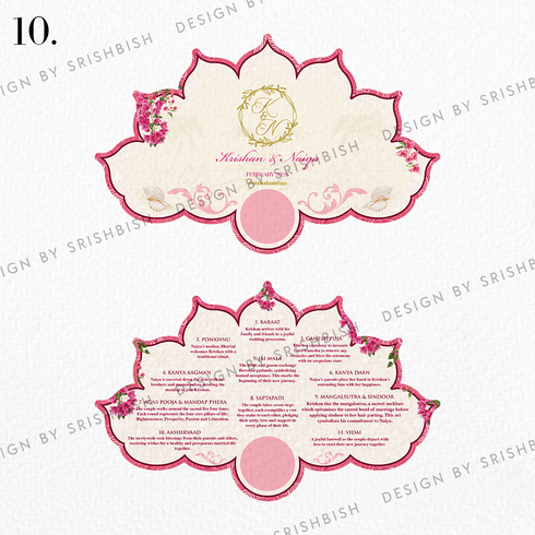 Ritual Cards | Fan Shape with Holding Hoop