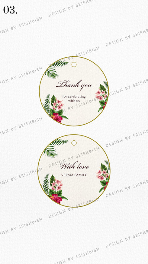 Thank you Tags | Gift Tags | Hamper Tags