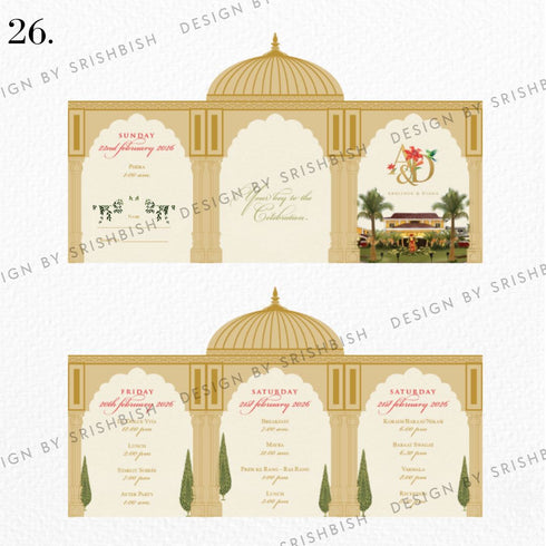 Key Card Itinerary