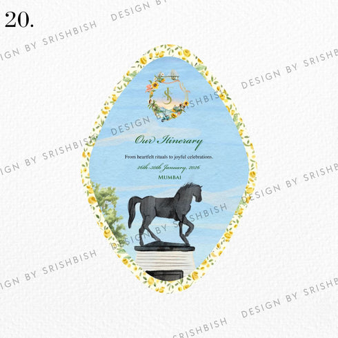 Wedding Itinerary | A5 Size