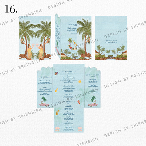 Wedding Itinerary | A5 Size