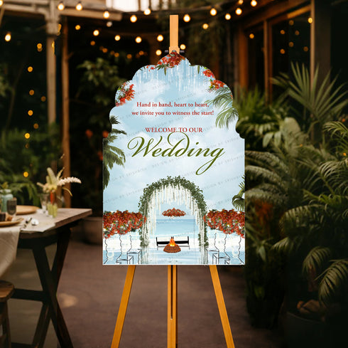 Wedding Welcome Board
