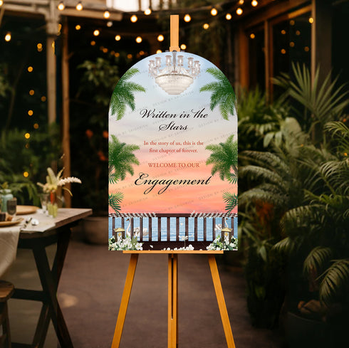 Engagement Welcome Board