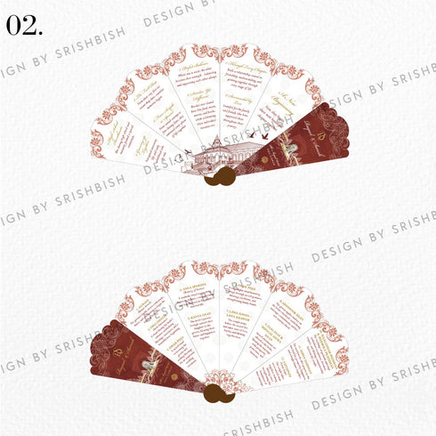Ritual Cards | Chinese Fan with MDF