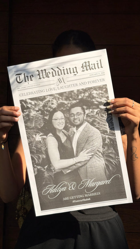 Wedding Newspaper
