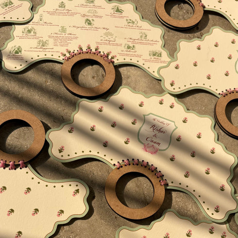 Ritual Cards | Fan Shape with Wooden Handle