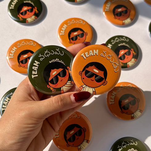 Telugu Wedding Badges