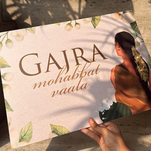 Gajra Board | Playful Sign