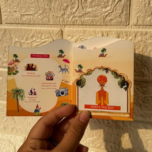 Key Card Itinerary