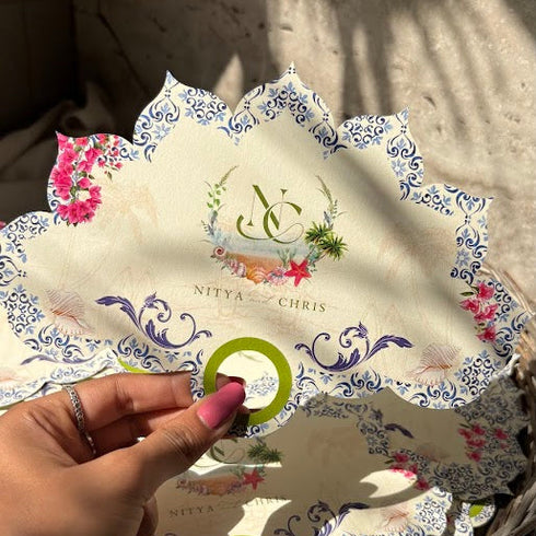 Ritual Cards | Fan Shape with Holding Hoop