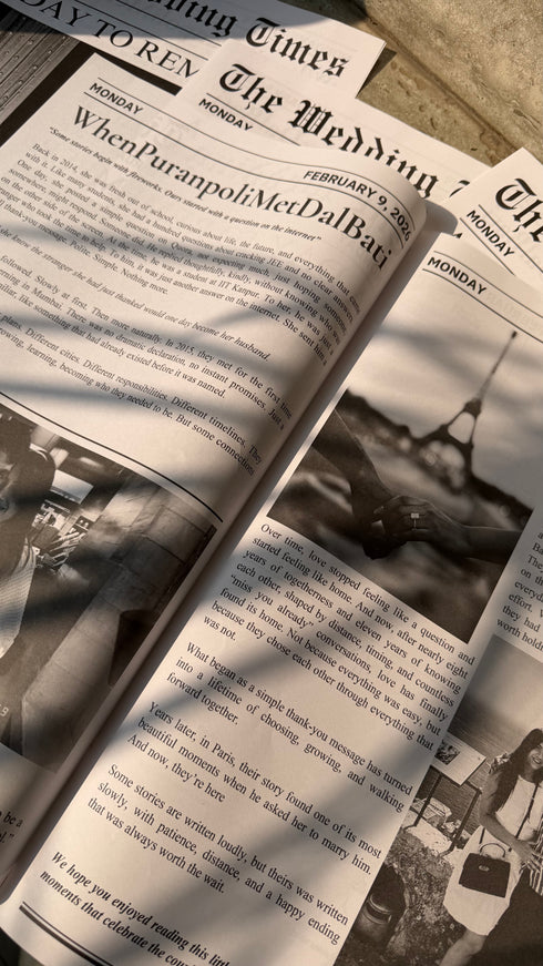 Wedding Newspaper