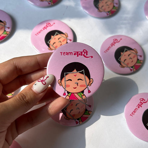 Marathi Wedding Badges - 1