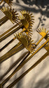 Sunburst Drink Stirrers – Metallic