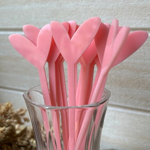 Heart Drink Stirrers