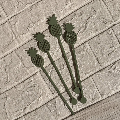 Pineapple Drink Stirrers