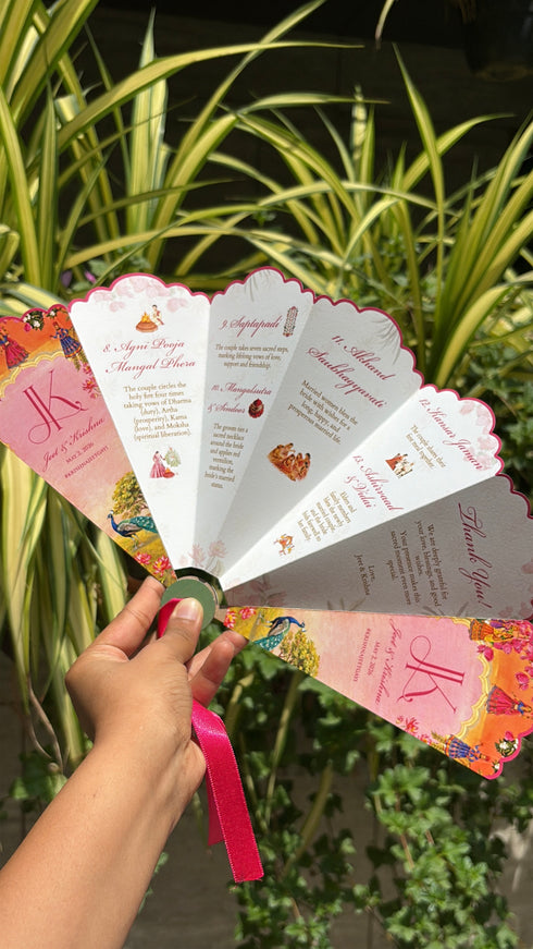 Ritual Cards | Chinese Fan with MDF