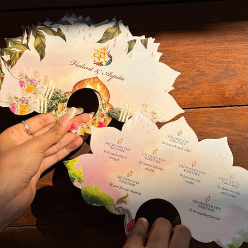 Ritual Cards | Fan Shape with Holding Hoop