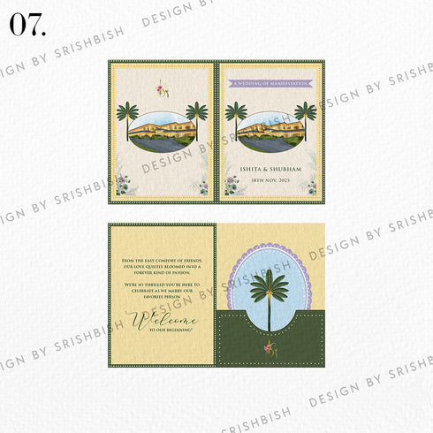 Keycard Itinerary - 2 Fold