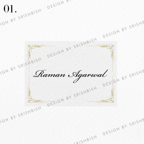 Name Placecards