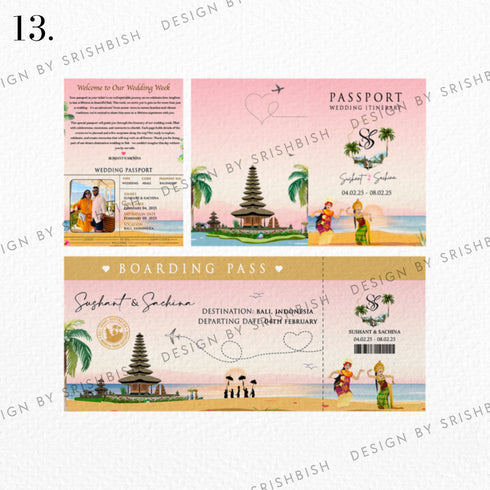 Passport Itinerary