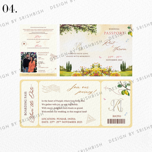 Passport Itinerary