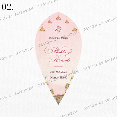 Ritual Cards | Leaf Shape