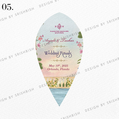 Ritual Cards | Leaf Shape