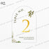 Table Numbers