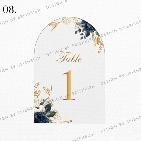 Table Numbers