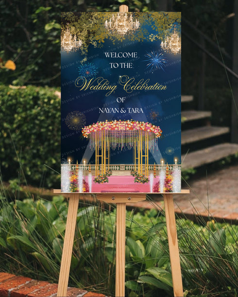 Wedding Welcome Board