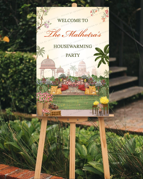 House Warming Welcome Board