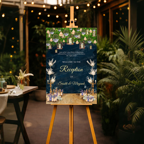 Reception Welcome Board