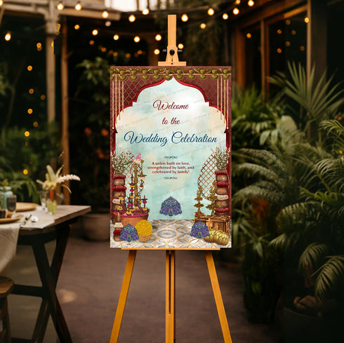 Wedding Welcome Board