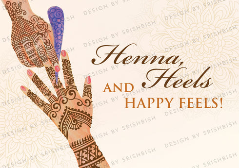 Henna Heels Board | Playful Sign