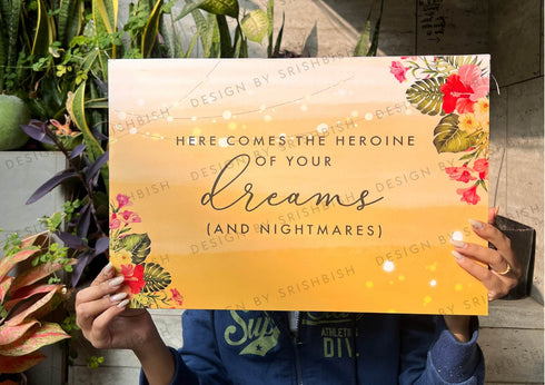 Heroine of your Dreams | Playful Sign