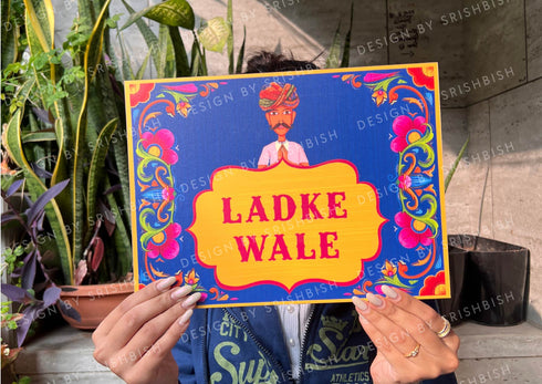 Ladke Wale | Playful Sign