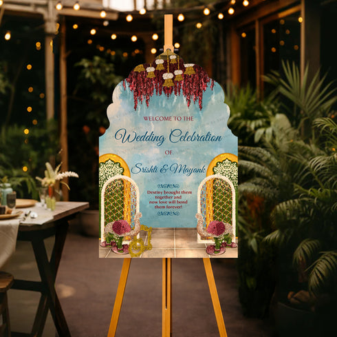 Wedding Welcome Board